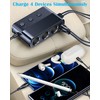 7 in 1 Cigarette Lighter Splitter, LIHAN 3 Socket Car