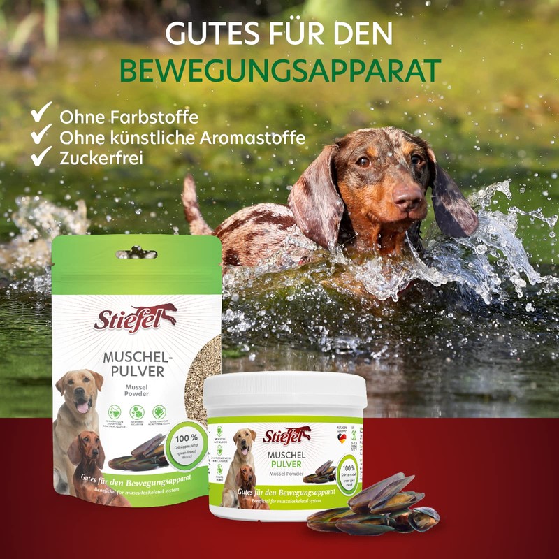 Stiefel Shell Powder for Dogs, 100% Natural, Pure Natural Product