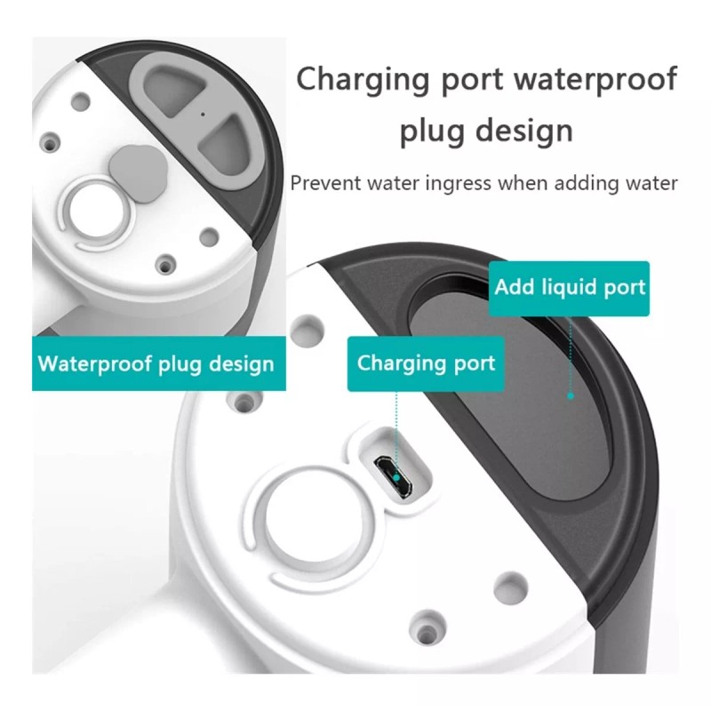 Ruliswong Dispensador De Jabón Automático Deinducción Recargable Usb
