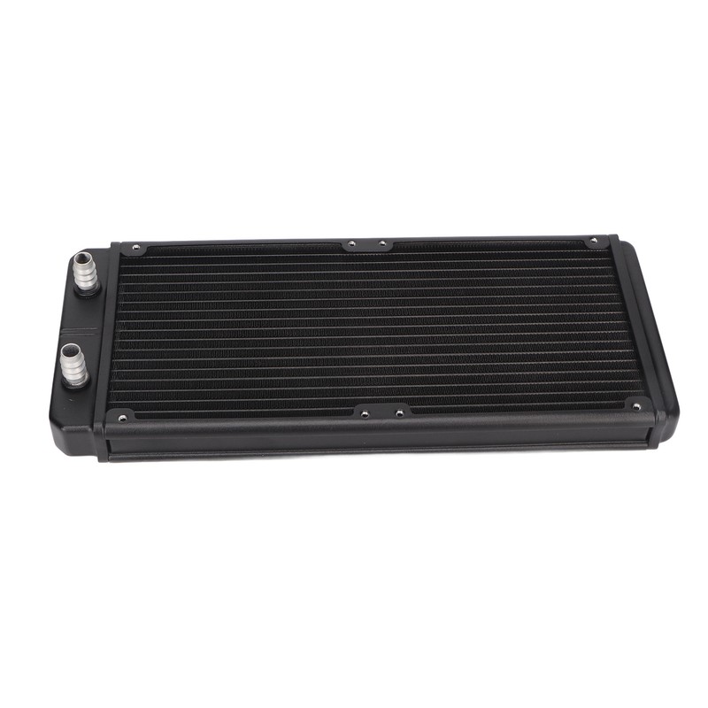 Water Cooling Radiator Frosted 18 Pipes Metal Heat Exchanger Radiator