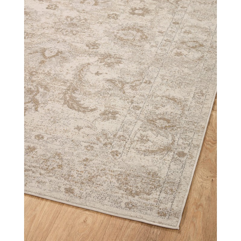 Loloi II Odette Collection ODT-03 Ivory/Beige 5'-3" x 7'-9" Area