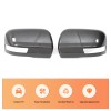 Carbon Side Rearview Mirror Cover Cap For Nissan TITAN 2016-2023