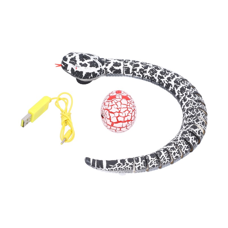 Infrared Remote Control Rattle Snake BatteryPowered Robotic Snake Toy Kids