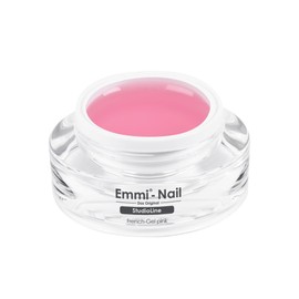 Emmi Nail Studioline French Gel Pink, LED UV Nail Polish for French Nails, Builder Gel for Gel Nails, Perfect Coverage, Medium Viscosity, Vegan, 15 ml
