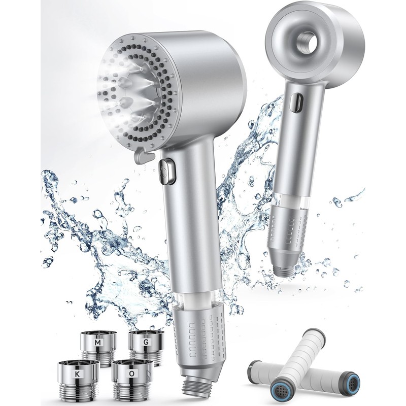 Showerhead Micro Nano Bubble [Anycee Original Design! Double Boost and