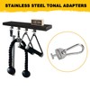 AMTHKNO 4-Pcs T-Lock Adapter W/Snap Hooks for Tonal Accessories, Tonal