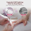 PELCAS Cordless Nail Drill, 10 Speeds Professional Electric Nail File
