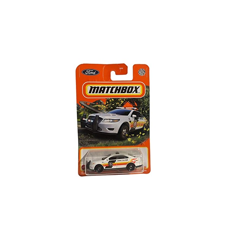 Matchbox Ford Police Interceptor 42/100 (White)