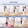 Ganiza Immersion Blender, 6 in 1 Hand Blender Stainless Steel