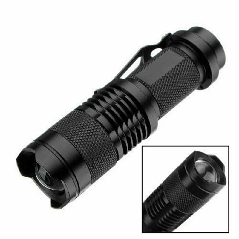 Unbranded LED Tactical Flashlight Military Grade Torch Small Super Bright