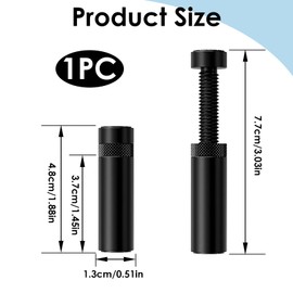 JRILUO GPU Graphics Card Holder Compatible with RTX, GTX, Magnetic Non-Slip, Telescopic Design, Adjustable Graphics Card Holder, Base Graphics Card, CPU, Prevents Sag and Damage