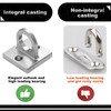 4 Pcs Wall Screw Mount Crowd Control stanchions Safety barriers