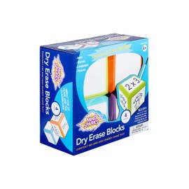 Mind Sparks Dry Erase Blocks, Colors May Vary, 3" x 3", 4 Blocks