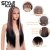 Style Icon 13x7 Lace Frontal Wig 26” Long Silky Straight