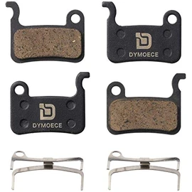 Dymoece 2 Pairs Bicycle Brake Pads Suitable for Shimano Deore XT XTR LX SLX Hone Alfine Saint Disc Brake