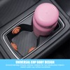 Mandark Car Cup Holder Insert Limiter, 6PCS Silicone Anti Shake