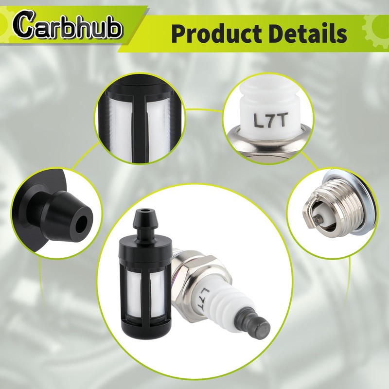 Carbhub Fuel Line Fuel Filter for Stihl 034 034AV 034
