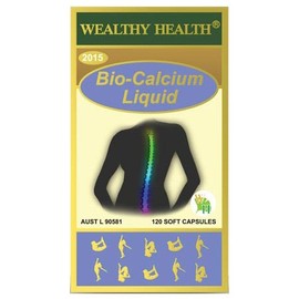Wealthy Health Bio-Calcium Liquid Cap X 120
