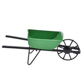 1:12 Dollhouse Miniature Wheelbarrow Fairy Tale Garden Cart Dollhouse Furniture Accessories Garden Tool