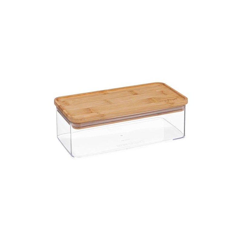 5five – Storage Container Rectangular Bamboo Lid "ESKE" 1 L