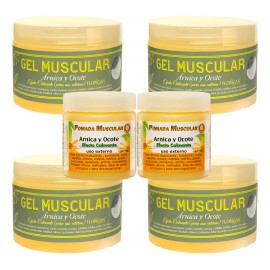 Pomada Árnica 2pzas 140grs+ 4 Gel Muscular Arnica