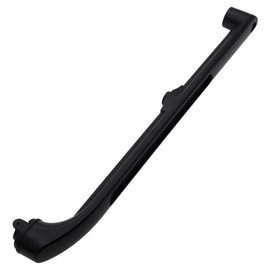 Tefal Left Handle for Raclette, Grill, Wok - Modern, Black, Aluminium, Stainless Steel - Original Replacement Part