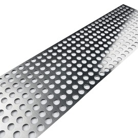 FengYoo Perforated Metal Sheets Perforated Stainless Steel Sheet-Sheet Metal with Holes-20GA 0.4 Inch Hole 39.3 Inch X15.7 Inch-Suitable for Ventilation Smoking and Decorative Screen Style Grilles