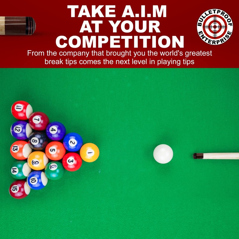 Bulletproof Billiards AIM (Accuracy Improving Multi-Layer) 11 Layer Laminated Japanese