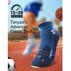 TENYSAF Compression Sport Running Socks: Athletic Socks for Men Women