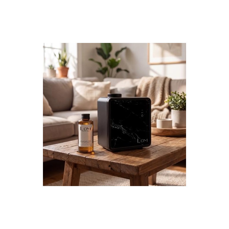 Lum Deluxe S Black | Difusor de Aromas Profesional Elegante
