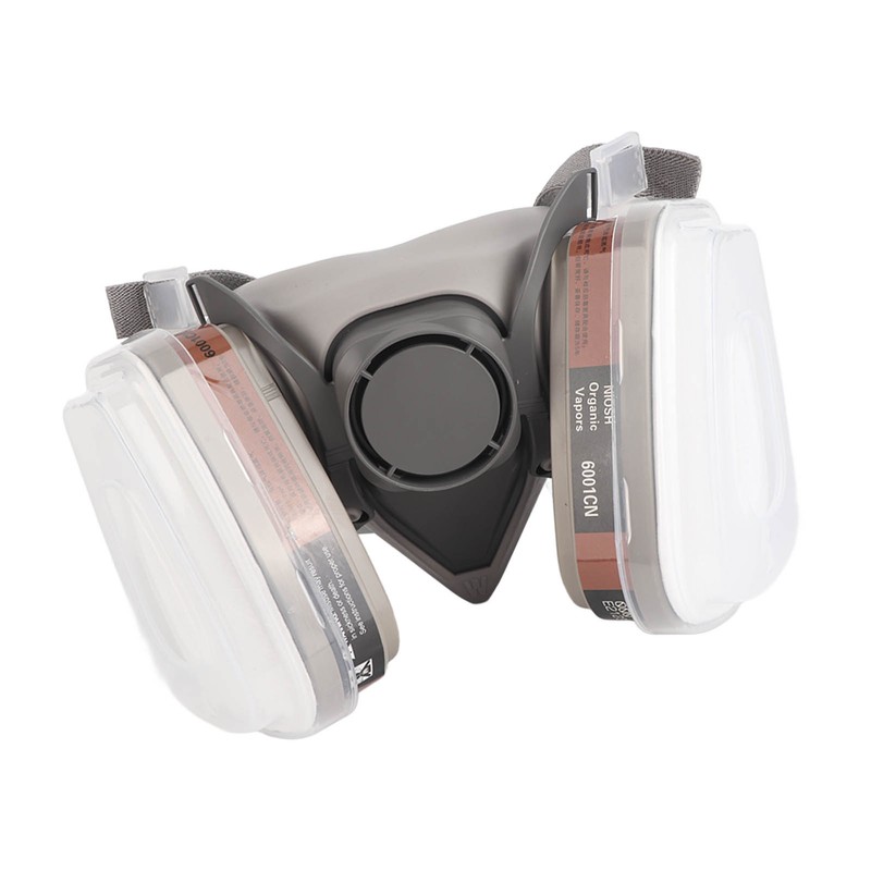 Reusable Half Face Cover Half Facepieces Cover with Safety Glasses