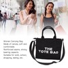 Women Bag Canvas Waterproof Large Capacity Casual Shoulder Bag with