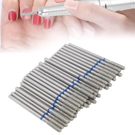 50pcs Portable Nail Drill Bits, Dead Skin Removal Nail Grinding Polishing Head Nail Polisher Accessory for Household, Nail Art Shop (M-41.25)