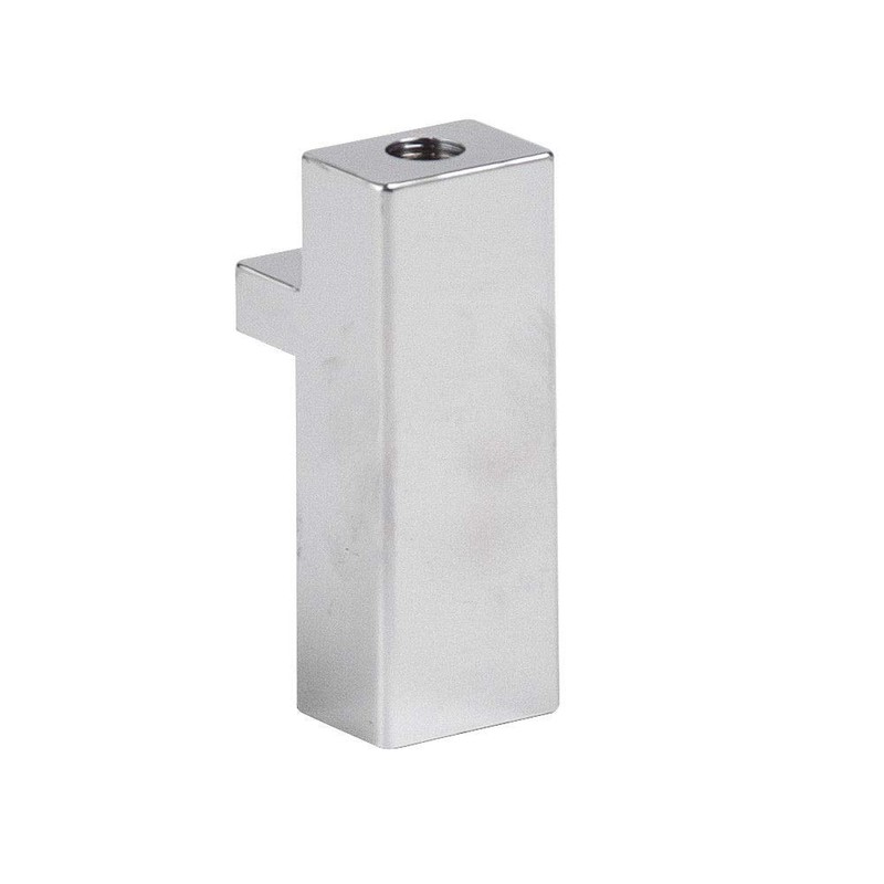 Rectangular Retail Rack Chrome Frame Magnetic 5.5" x 7" Sign