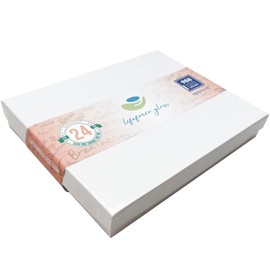 Encouragement Stones, Set of 24 Motivational and Inspirational Quotes and Sayings on Translucent and Opaque Glass Stones, by Lifeforce Glass.