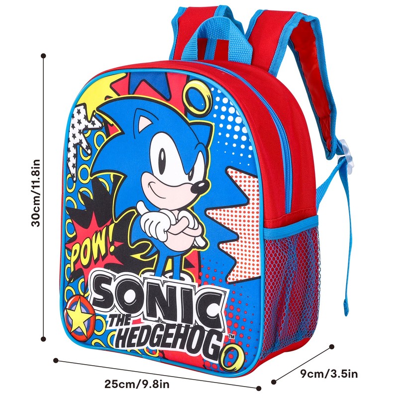 TDL Sonic Backpack & Sonic Lunch Box Set - Kids
