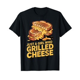 Just A Girl Who Loves Grilled Cheese Lovers Delight Girls T-Shirt