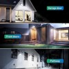 Solar Flood Lights Outdoor 2 Pack LED Motion Sensor Solar