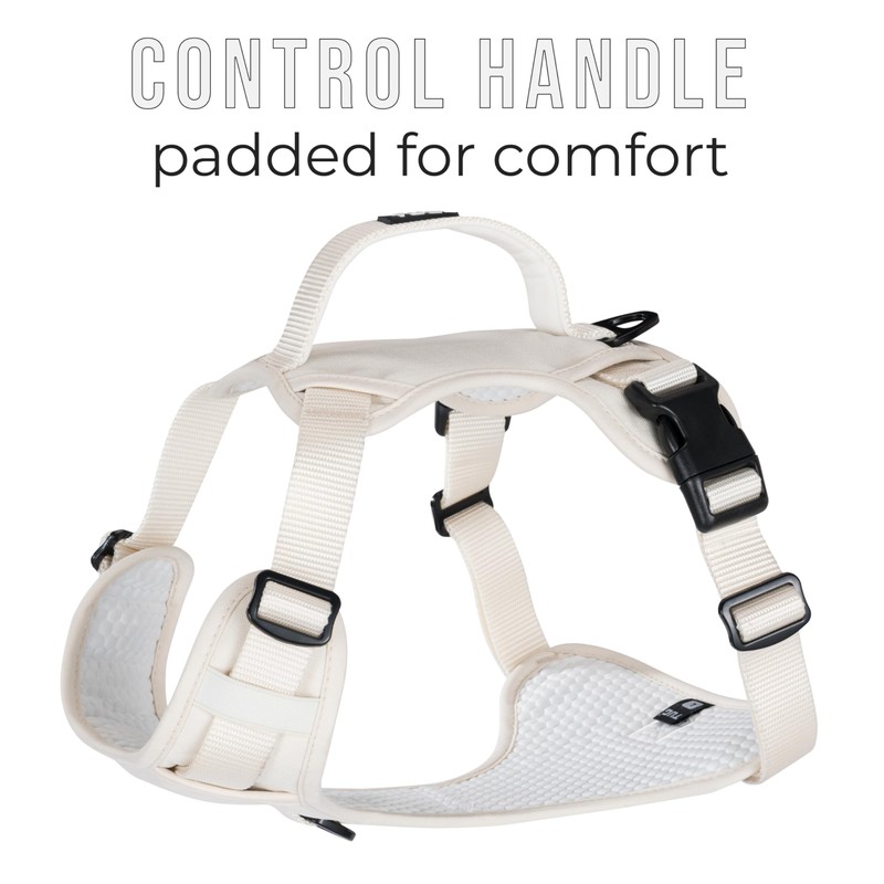TUG Dog Harness with 2 Leash Connection Points | Adjustable,
