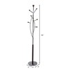 Proman Products Freestanding Modern Metal Coat Rack Tree Stand Organizer