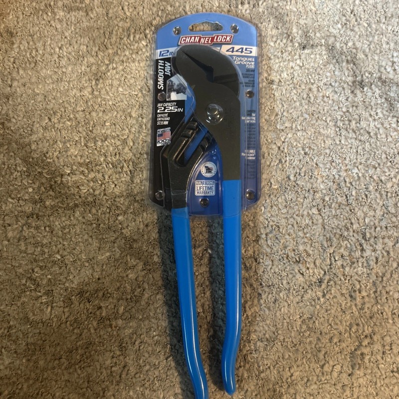Channellock Channel Lock 12” Tongue Groove Pliers #445