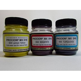 Fiber Reactive Dye Set - Primary Colors
