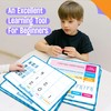 8 Packs Place Value Whiteboards, Double Sided Dry Erase Board