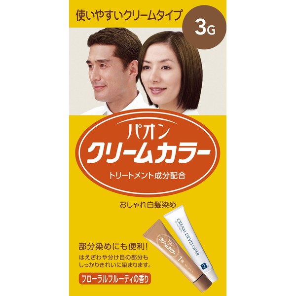 Paon Cream Color 1.4 oz (40 g) + 1.4 oz