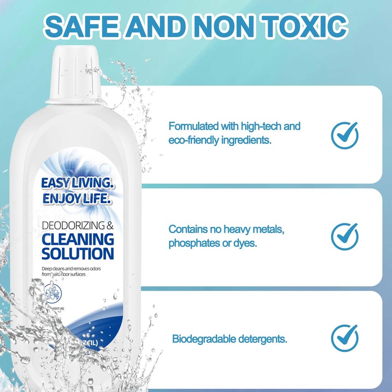 homeazy 2L Hard Floor Cleaning Solution for Tineco iFLOOR Series