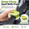 Car Seat Belt Cleaning Brush for Interior Detailing – Double-Sided