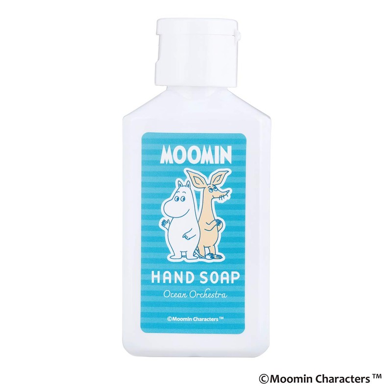 MUUMI Mini Hand Soap, Ocean Orchestra (Hand Wash, Moisturizing Ingredients,
