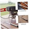 BESPORTBLE BBQ Accessories 2 Stainless Steel Forks Long Handle for