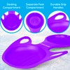 Slippery Racer Downhill Blitzer Arrow Snow Sled. (Purple)