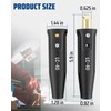 2 Pack LC-40 Welding Lead Quick Connector Fit for MIG/TIG/Stick